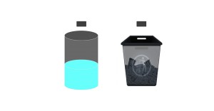 Hydraulic stockpile detection